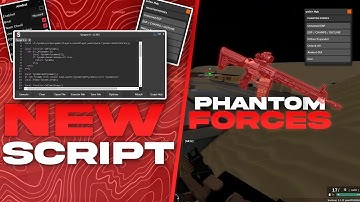 ROBLOX Phantom Forces GUIS  SCRIPT HACK *PASTEBIN 2022*