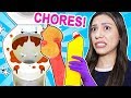 MY MOM MADE ME DO ALL MY CHORES! *IT WAS SO GROSS!*