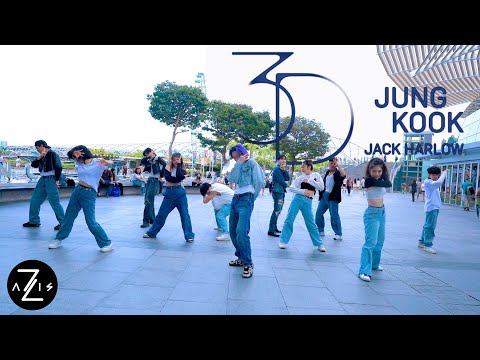 [KPOP IN PUBLIC / ONE TAKE] 정국 (Jung Kook) '3D (feat. Jack Harlow)' | DANCE COVER | Z-AXIS FROM SG