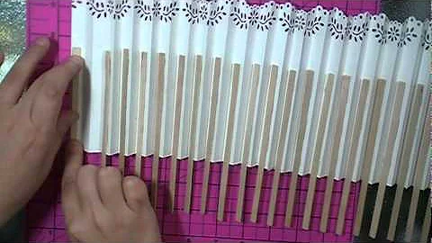 Make Your Own Hand Fan Tutorial