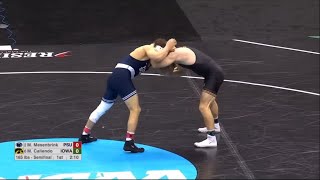 Mitchell Mesenbrink(PSU) vs Michael Caliendo(IOWA) 3/22/24 (Jeff Byers Radio Call)