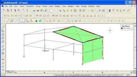 MAXSURF Multiframe - Panel Loads