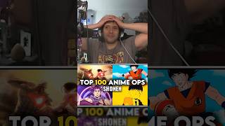 Los 100 mejores openings de anime shonen.