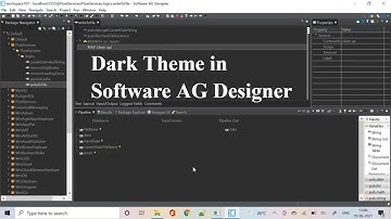 How to enable Dark Theme in Software AG webMethods Designer