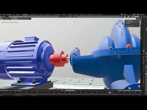 Насос Д 1250-125а, відео 1