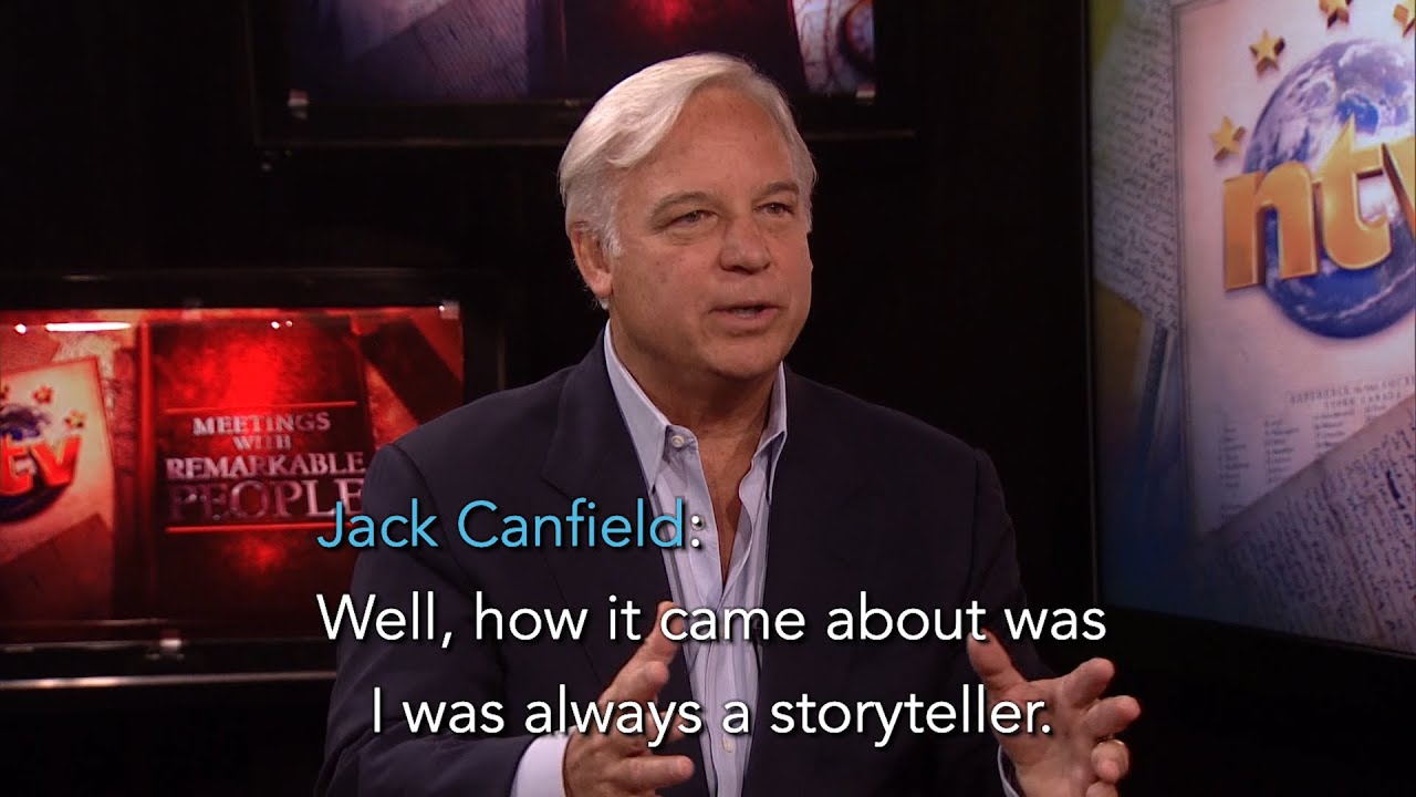 Jack Canfield tells the story of how his love of stories turned into Chicken Soup for the Soul.