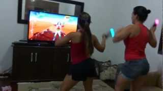 Renata E Thaís Dançando Just Dance 4- Ps3.