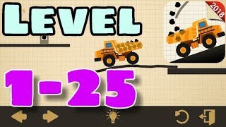 Brain Line Truck - Physics Puzzles || Level 1 - 25 Clear Android Gameplay || By Brain Line Physics screenshot 4