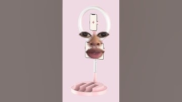 Blush Pink Multitasking Foldable Ring Light will be restocked soon!! Shop at Multitasky⚡️ #shorts