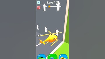 03LEVEL. Shape shifting game very cooland gnarly hyper casual game #shapeshifting#shorts #gaming