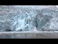 Ice Falling Off Glacier