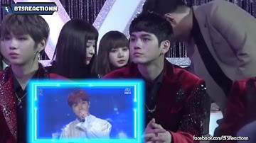 Wanna one ,blackpink, red velvet reaction to bts spring day