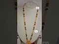 Premium quality micropolish chain mangalsutra with beautiful earings ✨️ 🦚