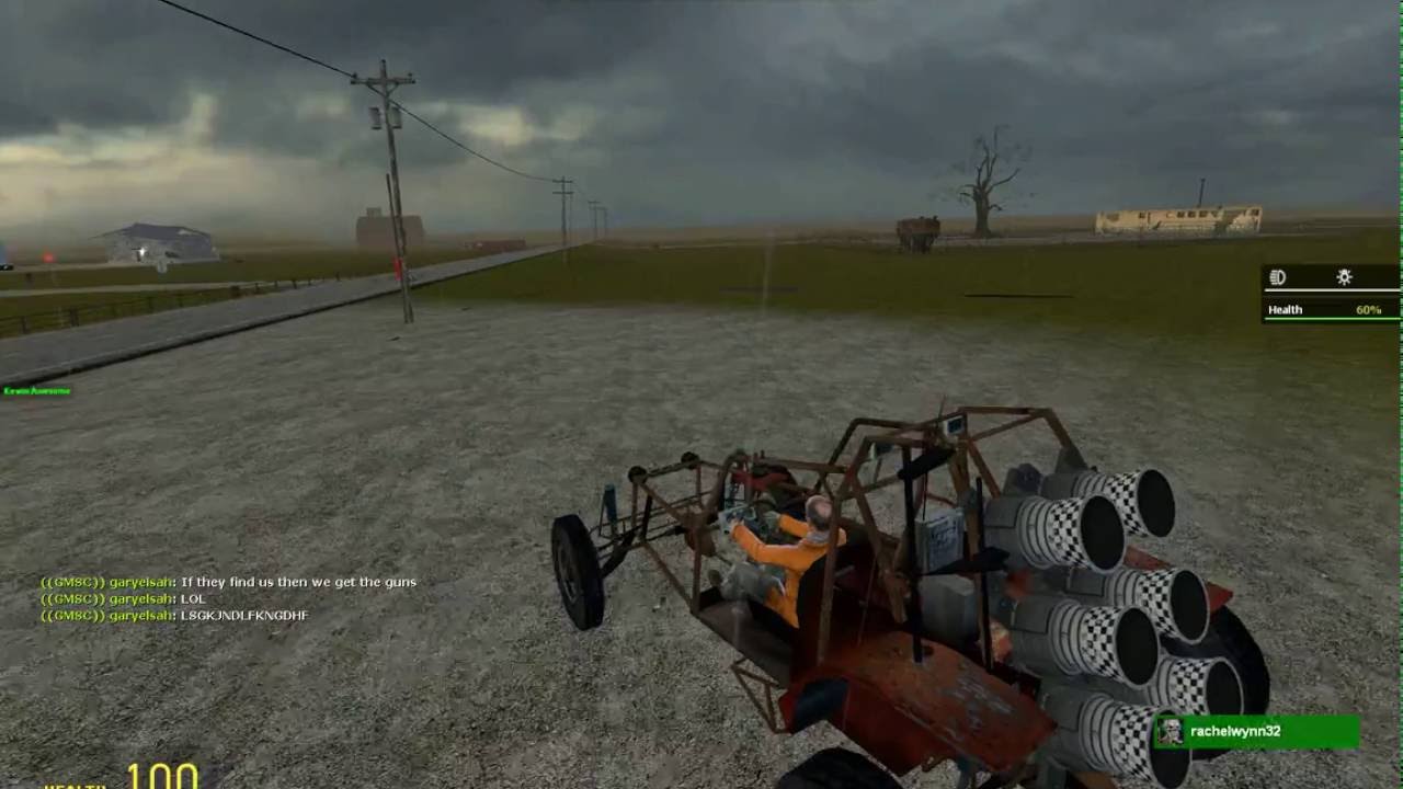 play Gmod with guys - old video