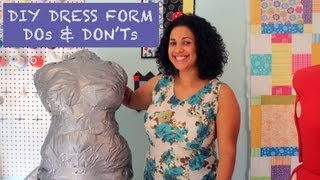 Diy duct tape dress form dos & don'ts giveaway!