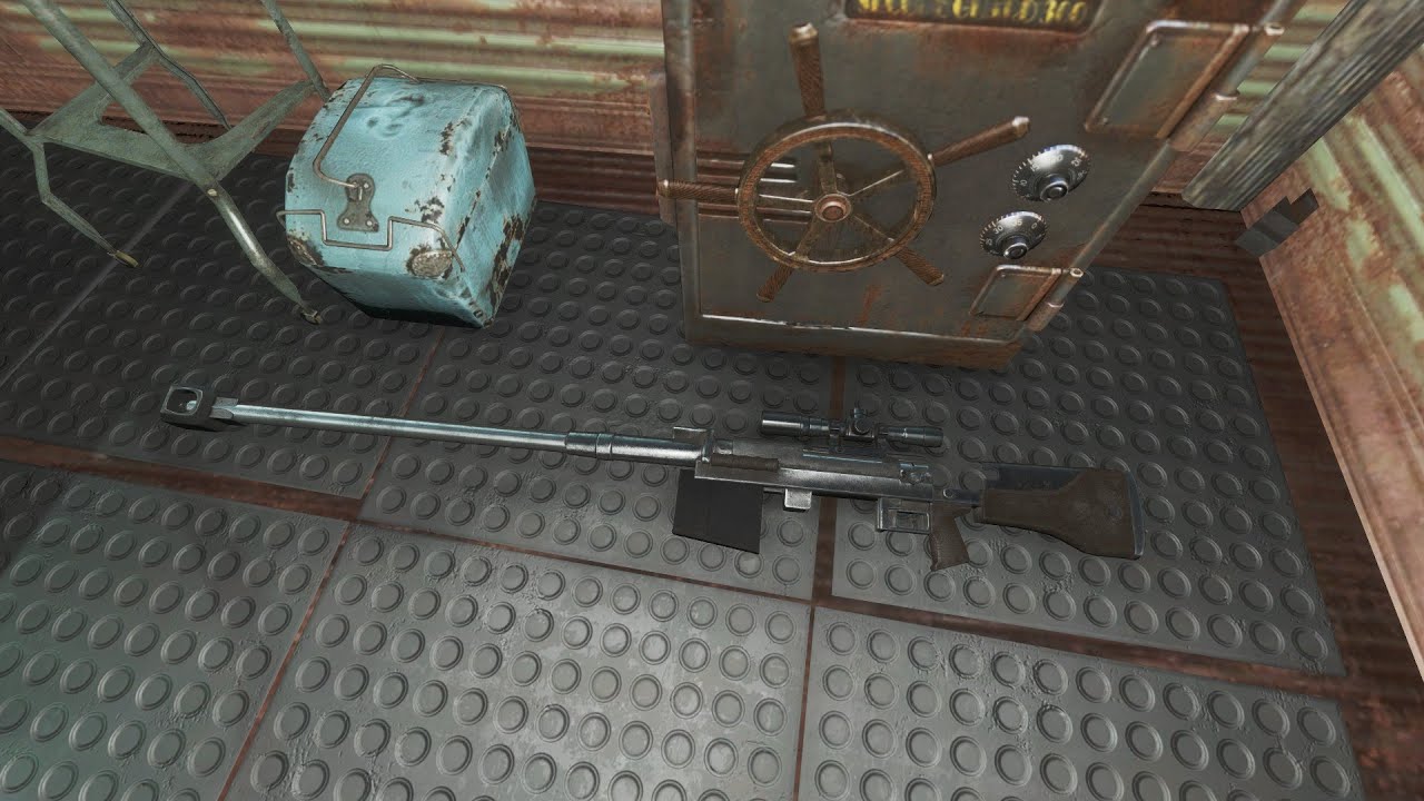 Anti material rifle fallout 4 фото 29