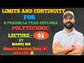 Limits and Continuity || 11th ,12th|| B.pharm ||polytechnic|| B.tech easy trick