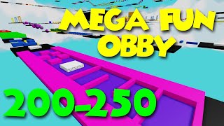 Mega Fun Obby Ep. 5 Stages 200-250