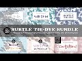 7 Digital Products: Subtle Tie Dye From Creative Market