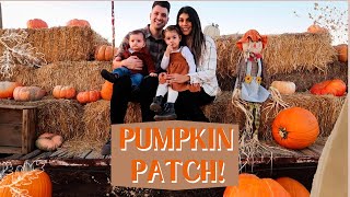 Our First Time At The Pumpkin Patch! | The Lomeli Family