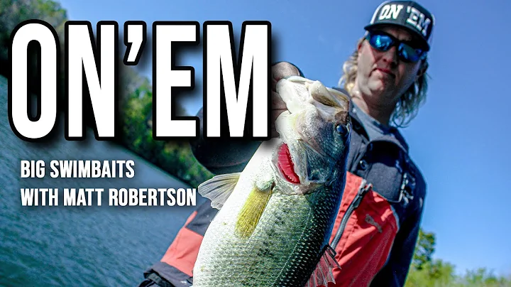 Fishing for  BIG Bass with BIG Glide Baits with Ma...