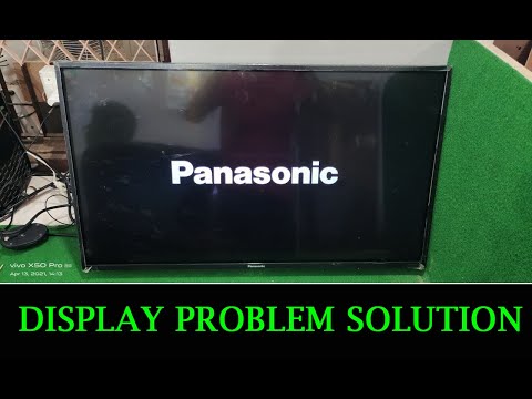 panasonic LED TV display problem REPAIRING SOLUTION HINDI TUTORIAL