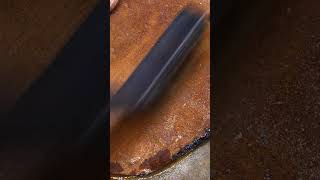 Rusty Old Hunting knife Restoration #knife #kniferestoration  #restoration #shorts