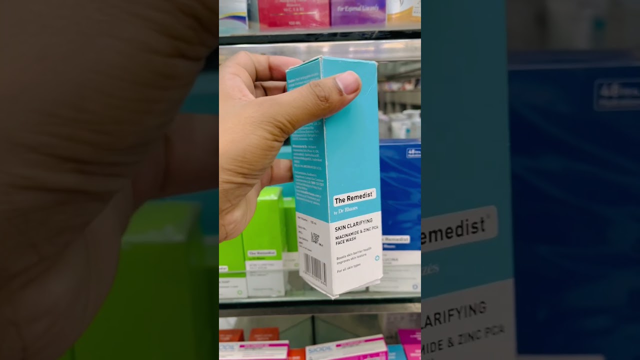 The Remedist by Dr Rhazes.. Skin clarifying Niacinamide & zinc PCA Face Wash..