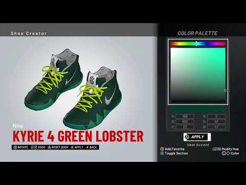 concepts x nike kyrie 4 green lobster