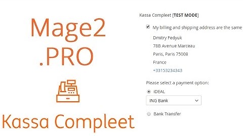 Kassa Compleet integration with Magento 2. 1. Capture an iDEAL payment