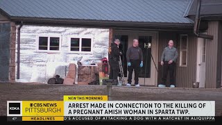 State police arrest suspect in relation to killing of pregnant Amish woman