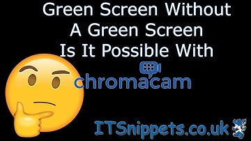 Green Screen Without A Green Screen? Chromacam Review (#itsnippetscouk, #chromacam)