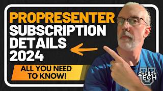 ProPresenter Subscription Details 2024