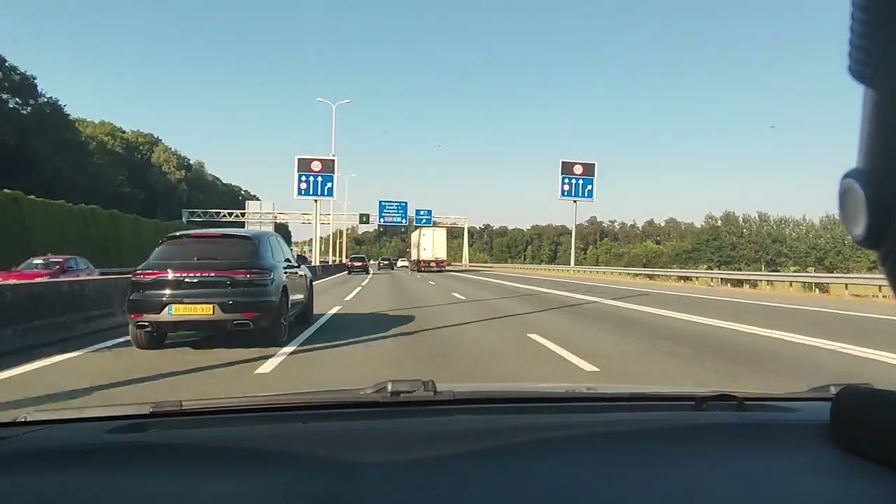 Niederlande Rotterdam Autobahn