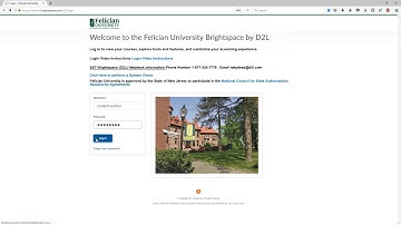 D2L Login Instructions