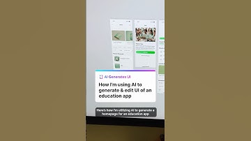 Explore the power of AI in designing educational apps! #ui #ui #ux #uidesign #uiux