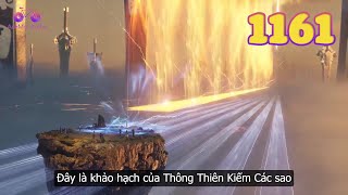 EP1161 | Cổ đạo màu vàng, khảo hạch đỉnh cấp của Thông Thiên Kiếm Các | Võ Thần Chúa Tể