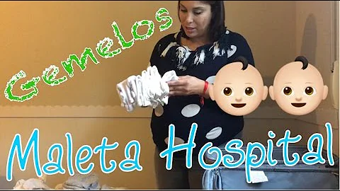 ¿Cuándo debo hacer la maleta de hospital para gemelos?