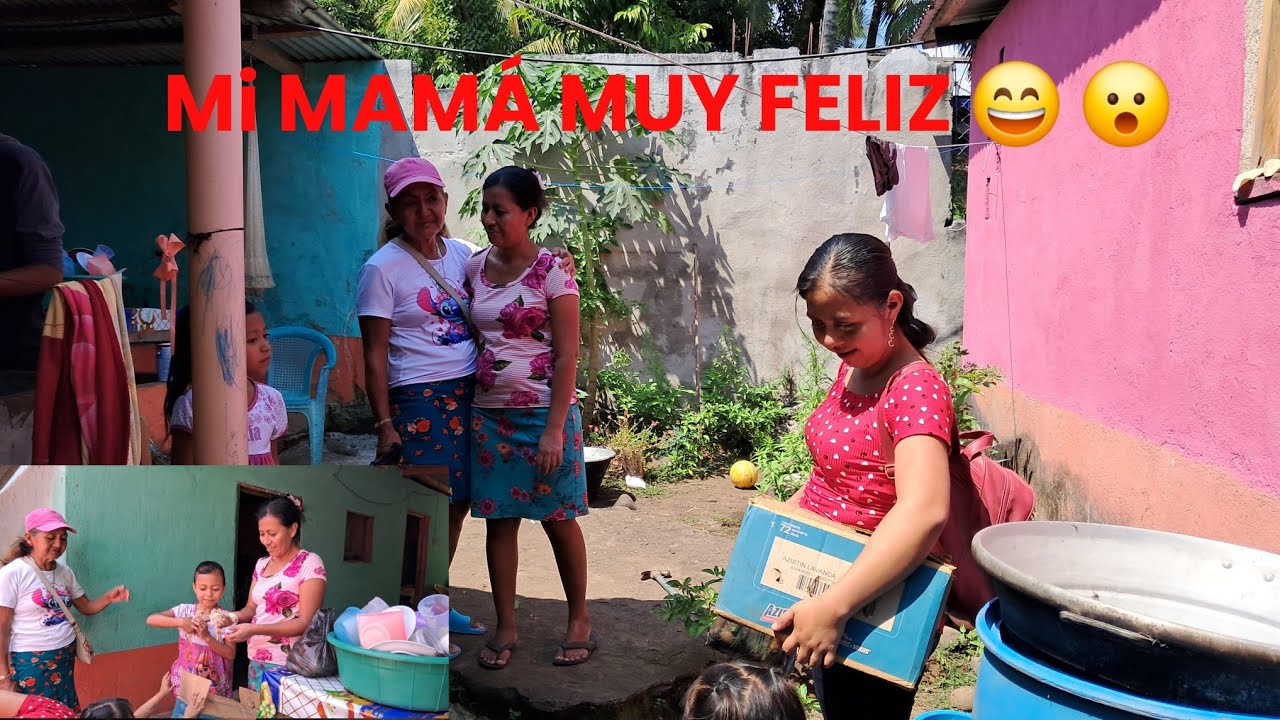 VISITÉ A MI HERMANA LE LLEVE UNA SORPRESA 🤔😮 MI MAMÁ MUY FELIZ LE DIJO ESTO 