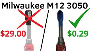 Protective Boot $0.29 for Milwaukee M12 3050 FUEL INSIDER Ratchet.