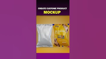 Create custom product mockup in Photoshop | Photoshop shorts #shorts #youtubeshorts