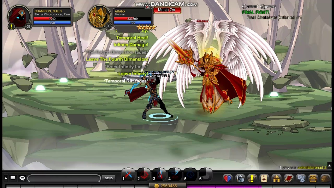 Aranx Solo with Eternal/Immortal Chronomancer