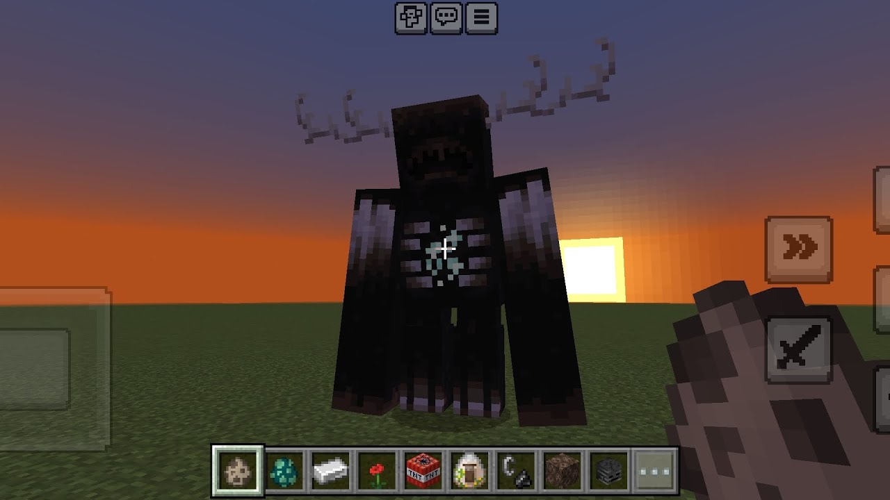 Mutant Warden ADDON V2 In Minecraft PE 