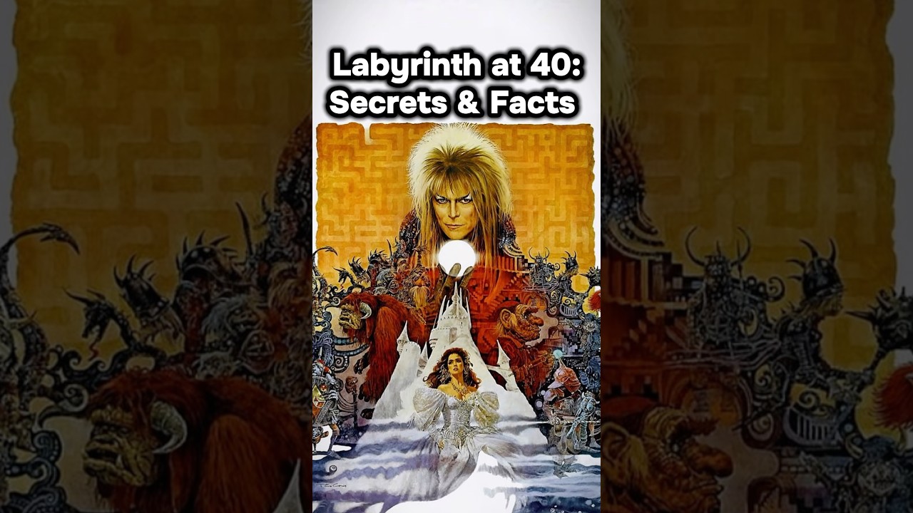 Secrets & Facts about Labyrinth turning 40! 🔮 