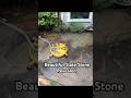 Pressure washing beautiful slate stone short, amazing before and after.#shorts, #satisfying, #asmr,