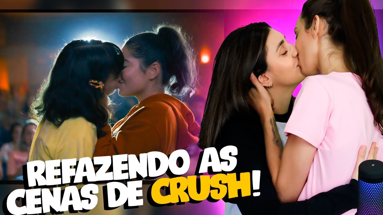 IMITANDO BEIJOS DE SÉRIES E FILMES! - Fizemos de CRUSH! Part. 4