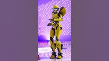 Thumbnail of Lady Bumblebee Disco Dancing #bumblebee #transformers
