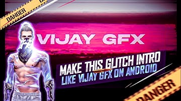 How To Make Glitch Intro Like Vijay Gfx😍🥳☺️|In Malayalam|Ambro Gaming Official|Road to 2k sub😍