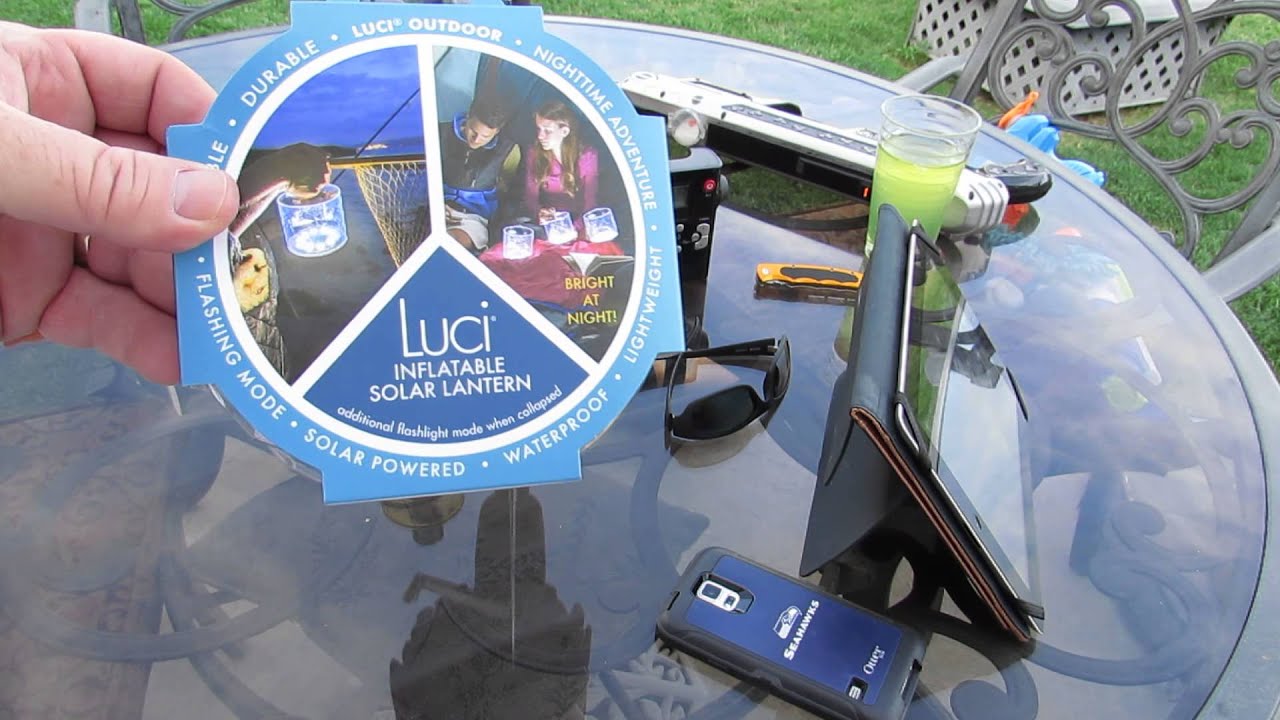 Woody's Favorite Things: Luci Inflatable Solar Lantern
