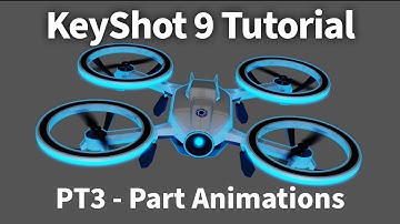 KeyShot 9 Animation Tutorial 03 - Part & Model Animations